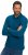 JP1880 Polo Shirt Long Sleeve Pique Blue - Polo majice - Muške Polo Majice Veliki Brojevi