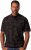 JP1880 Pique with All-over Print Polo Shirt TALL Black - TALL polo majice - TALL polo majice za visoke
