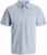 Jack & Jones Brandon Short Sleeve Polo Blue - Polo majice - Muške Polo Majice Veliki Brojevi