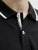 Jack & Jones Blaze Short Sleeve Polo Black - Polo majice - Muške Polo Majice Veliki Brojevi
