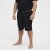 North Latitude Pyjama Shorts Black - Pidžame/Loungewear - Muške Pidžame Veliki Brojevi
