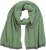 Ulla Popken Two Tone Knit Scarf Sage Green - Accessoarer - 