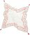 Ulla Popken Tassel Embroidery Scarf Snow White - Accessoarer - 