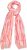 Ulla Popken Tie Dye Striped Scarf Magenta Pink - Accessoarer - 