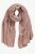 Ulla Popken Heather Knit Wool Blend Scarf Dark Pink - Accessoarer - 