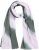Ulla Popken Batik Striped Scarf Lavender - Accessoarer - 
