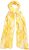 Ulla Popken Circle Print Scarf Yellow - Accessoarer - 