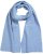 Ulla Popken Ribbed Knit Scarf Blue - Accessoarer - 