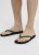 Jack & Jones Logo Palm Print Flip Flop Slippers Navy Blazer/Verdant Green - Muške cipele 40-52 - 
