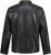 JP1880 Biker Style Leather Jacket Black - Jakne - Muške Jakne Veliki Brojevi