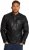 JP1880 Biker Style Leather Jacket Black - Jakne - Muške Jakne Veliki Brojevi