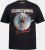 JP1880 Scorpions Blackout Graphic Comfort Fit Band T-Shirt Black - Majice Kratkih Rukava - Muške Majice Kratkih Rukava Veliki Brojevi 