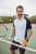 JP1880 FLEXNAMIC® QuickDry Tennis Polo Black-White-Blue - Sportska & za van odjeća - Muške Sportska Odjeća Veliki Brojevi