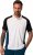 JP1880 FLEXNAMIC® QuickDry Tennis Polo Black-White-Blue - Sportska & za van odjeća - Muške Sportska Odjeća Veliki Brojevi