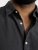 Jack & Jones Breeze Linen Blend Long Sleeve Shirt Black - Košulje - Muške Košulje Veliki Brojevi
