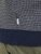 Jack & Jones Ceaston Knit Short Sleeve Sweater Grey/Blue - Puloveri & dukserice - Muške Puloveri & dukserice veliki brojevi