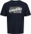 Jack & Jones Hawaii Shape Crew Neck T-Shirt Navy - Majice Kratkih Rukava - Muške Majice Kratkih Rukava Veliki Brojevi 