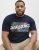 Jack & Jones Hawaii Shape Crew Neck T-Shirt Navy - Majice Kratkih Rukava - Muške Majice Kratkih Rukava Veliki Brojevi 