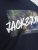 Jack & Jones Hawaii Shape Crew Neck T-Shirt Navy - Majice Kratkih Rukava - Muške Majice Kratkih Rukava Veliki Brojevi 