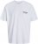 Jack & Jones Botaniq Crew Neck T-Shirt Bright White - Majice Kratkih Rukava - Muške Majice Kratkih Rukava Veliki Brojevi 