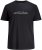 Jack & Jones Lavance Crew Neck T-Shirt Black Beauty - Majice Kratkih Rukava - Muške Majice Kratkih Rukava Veliki Brojevi 