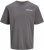 Jack & Jones Hawaii Crew Neck T-Shirt Grey - Majice Kratkih Rukava - Muške Majice Kratkih Rukava Veliki Brojevi 