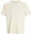 Jack & Jones Almeria Back Print T-Shirt Antique White - Majice Kratkih Rukava - Muške Majice Kratkih Rukava Veliki Brojevi 