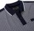 Kam Jeans 5518 Smart Mini Geo-Print Polo Navy - Polo majice - Muške Polo Majice Veliki Brojevi