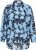 Kaffe Curve Sasja Košulja dugih rukava Blue Snake Flower - Bluze i tunike - 