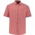 JP1880 Shirt Traditional Checked Short Sleeve Red - Košulje - Muške Košulje Veliki Brojevi