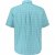 JP1880 Shirt Traditional Short Sleeve Turquoise - Košulje - Muške Košulje Veliki Brojevi