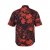 JP1880 Shirt Short Sleeve Linen Blend Red - Košulje - Muške Košulje Veliki Brojevi