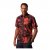JP1880 Shirt Short Sleeve Linen Blend Red - Košulje - Muške Košulje Veliki Brojevi