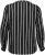 Kaffe Curve Sida Bluza Crna/Kreda Na Pruge - Bluze i tunike - 