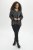 Kaffe Curve Sida Bluza Crna/Kreda Na Pruge - Bluze i tunike - 