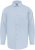 D555 Oliver Rastezljiva Košulja Dugih Rukava Otporna Na Mrlje Bez Peglanja Nebesko Plava - Košulje - Muške Košulje Veliki Brojevi