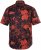 JP1880 Shirt Short Sleeve Linen Blend Red - Košulje - Muške Košulje Veliki Brojevi