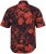 JP1880 Shirt Short Sleeve Linen Blend Red - Košulje - Muške Košulje Veliki Brojevi