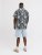 Jack & Jones Honolulu Short Sleeve Resort Shirt Black - Košulje - Muške Košulje Veliki Brojevi