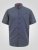 D555 Melrose Navy Icon AOP Button Down Collar Short Sleeve Navy - Košulje kratkih rukava - 