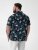 D555 Corden Hawaiian AOP Cuban Collar Resort Short Sleeve Navy - Košulje kratkih rukava - 