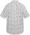 North Latitude 61111 Lanena Košulja s Printom Kratki Rukav Bijela - Košulje - Muške Košulje Veliki Brojevi