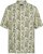 North Latitude 61310 Viskozna Košulja s Cjelovitim Printom Maslinasto Zelena - Košulje - Muške Košulje Veliki Brojevi