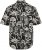 JP1880 Skull Pattern Jersey Short Sleeve Shirt Black - Košulje - Muške Košulje Veliki Brojevi