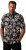 JP1880 Skull Pattern Jersey Short Sleeve Shirt Black - Košulje - Muške Košulje Veliki Brojevi