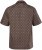 JP1880 Boxy Cuba Short Sleeve Shirt Brown - Košulje - Muške Košulje Veliki Brojevi