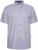 Kam Jeans 6345 Jewel Pattern Short Sleeve Shirt Blue - Košulje - Muške Košulje Veliki Brojevi