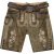 JP1880 Shorts Goat Suede with Belt Buckle Traditional Moss Green - Svečana odjeća - Svečana i blagdanska odjeća – Slavite elegantno i udobno