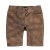 JP1880 Shorts Leather Traditional Cowhide Brown - Kratke hlače - Muške Kratke Hlače Veliki Brojevi 