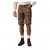 JP1880 Shorts Leather Traditional Cowhide Brown - Kratke hlače - Muške Kratke Hlače Veliki Brojevi 